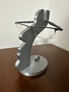 Stylowy Stojak na Okulary i Pierścionek - Design w Kształcie Twarzy