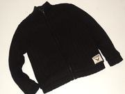 _SKY HaWK_Fajna gruba czarna bluza _R.S/M_