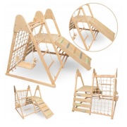 Drewniany domowy plac zabaw XL 5w1 Mamabrum MAM203 climber