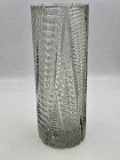 wazon kryształowy grube szkło czechy