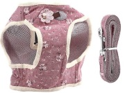 kamizelka bawełniana uprząż szelki ze smyczą roz S