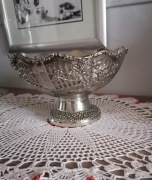 Salaterka półmisek patera na owoce ozdobna dekoracyjna metalowa