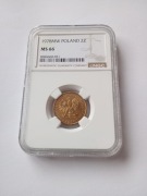 Moneta 2 zł 1978 r grading NGC 