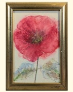 Obrazek akwarela 10x15 cm w ramce