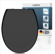 Deska sedesowa Schütte 82666-A  czarny duroplast