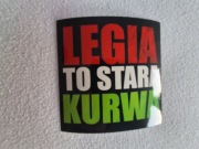 Vlepki Widzew Łódź Anty Legia #2