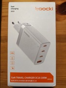 Ładowarka Toocki GaN 100W USBC PD3.0 4.0 dla iPhone 14 13 Pro X Xiaomi