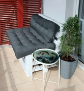 Kanapa siedzisko z palet + poduszki