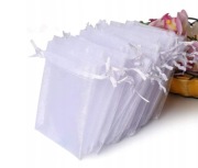 Woreczki z organzy 15x10cm na ŚLUB prezent 90 szt