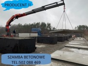 Szambo betonowe zbiornik na wodę 2m3 2000l 