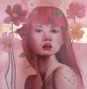 Obraz olejny, wystrój wnętrz, duży obraz na ściane.