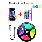 Inteligentna Taśma LED RGB, 5m- Sterowanie Bluetooth i Pilotem! 