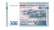 RWANDA 500 FRANCS1994 P23