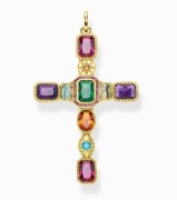 Zawieszka krzyżyk SREBRO 925 BOHO thomas sabo 's