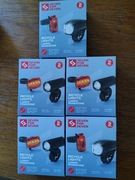 Lampki rowerowe zestaw