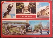WARSZAWA - POMNIK BELWEDER ULICA TEATR ŚLIMAK