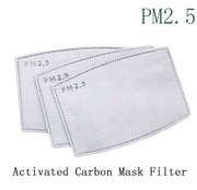 Filtr Filtry do masek maseczek PM2.5 10 szt
