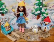 Lalka Enchantimals Sharlotte Squirrel z akcesoriami