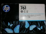 Oryginalny Tusz HP 761 Gray