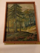 Obraz 34x45cm z podpisem autora 