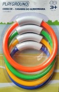 Playground Obręcze zabawki do nurkowania dla dzieci 4 szt.