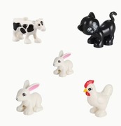 Zestaw zwierzątek pasuje do klocków Lego Duplo 12 sztuk