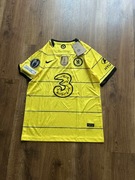 Nike Chelsea 2021/22 Away Yellow Jersey UCL FIFA Drip Limited Drill y2k