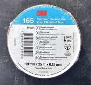 3M Taśma izolacyjna TEMFLEX 165 19mm:25m brązowa