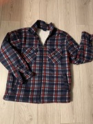 Koszula ocieplana krata na zamek rozmiar L