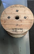 Bęben drewniany po linach stalowych