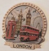 Magnes na lodówkę akrylowy LONDON Londyn BIG BEN England Great Britain(42) 