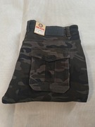 Bojówki moro Big Man ocieplane polarem 35/30 pas 90-92 cm