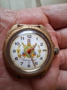 Dokladny Zegarek Vostok Komandirskie  Godlo straz graniczna  idzie.   