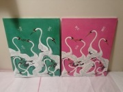 Żurawie - obraz olejny 