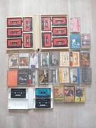 Kasety magnetofonowe w pudełkach 10 sztuk 