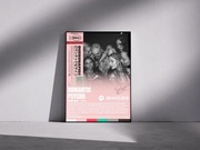 Plakat Quebonafide Romantic psycho bez ramki a3 prezent dla chłopaka 