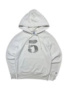 Kremowa bluza z kapturem Champion x Todd Snyder 100% bawełna S nadruk