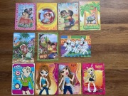 Karteczki kolekcjonerskie Bratz i Inne 11 szt. (duże)