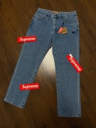 Supreme Burberry Regular Jean Spodnie straight Dżinsy Jeansy Jeans Dżins