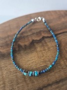 Bransoletka azuryt i turkus