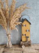 Drewniany wieszak na klucze