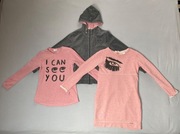 COCODRILLO zestaw Sukienka, Bluza i Bluzka dla dziewczynki rozmiar 158