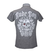KOSZULKA RUDEBOY SZARA z logiem