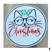 Świąteczne Podkładki pod Kubki. Dekoracje Bożonarodzeniowe. Druk 3D