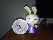 Zegar dziecięcy królik 