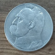 Moneta srebrna. Piłsudski strzelecki 10 zł. 