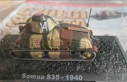 model francuskiego czołgu średniego Somua S-35 z okresu II wojny światowej.