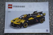 Instrukcja LEGO 42151 Technic Bugatti Bolide