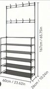 Wieszak stojak 5 poziomowy