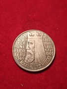 Polska PRL - moneta - 10 Złotych 1964 - KAZIMIERZ WIELKI - NAPIS WYPUKŁY